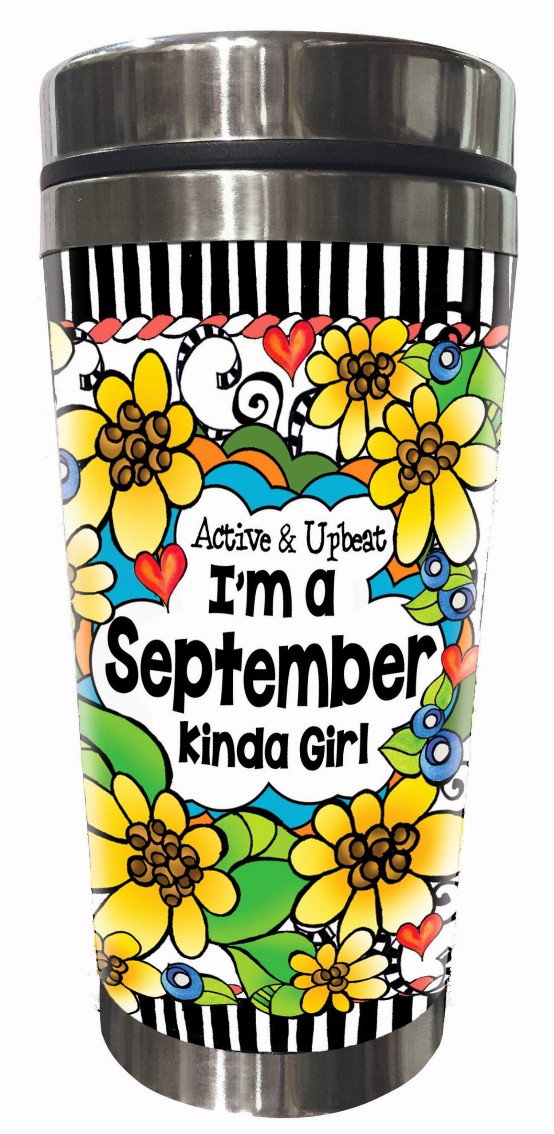Month of Year Stainless Steel Tumbler