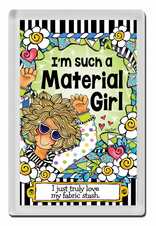Quilt Collection Magnet - Quilt-Material Girl