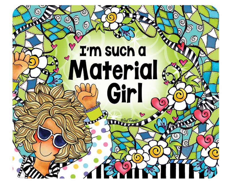 Quilt Collection Mouse Pad - Quilt-Material Girl