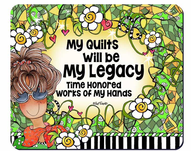 Quilt Collection Mouse Pad - Quilt-My Legacy