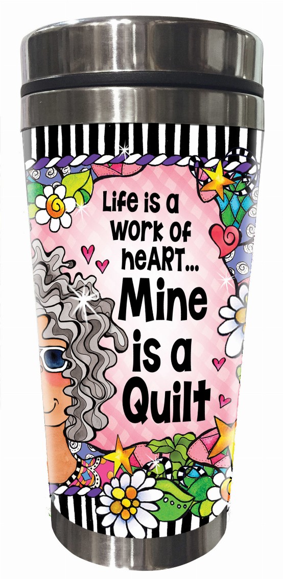 Quilt Collection Tumbler - Quilt-Work of Heart