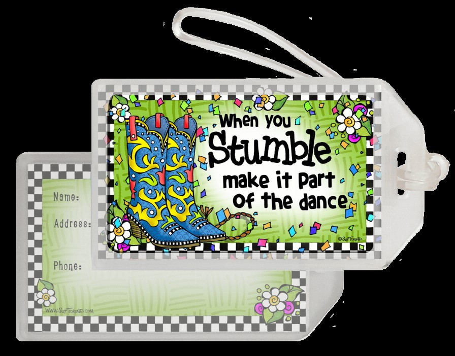 TingleBoot Collection Bag Tag - Stumble