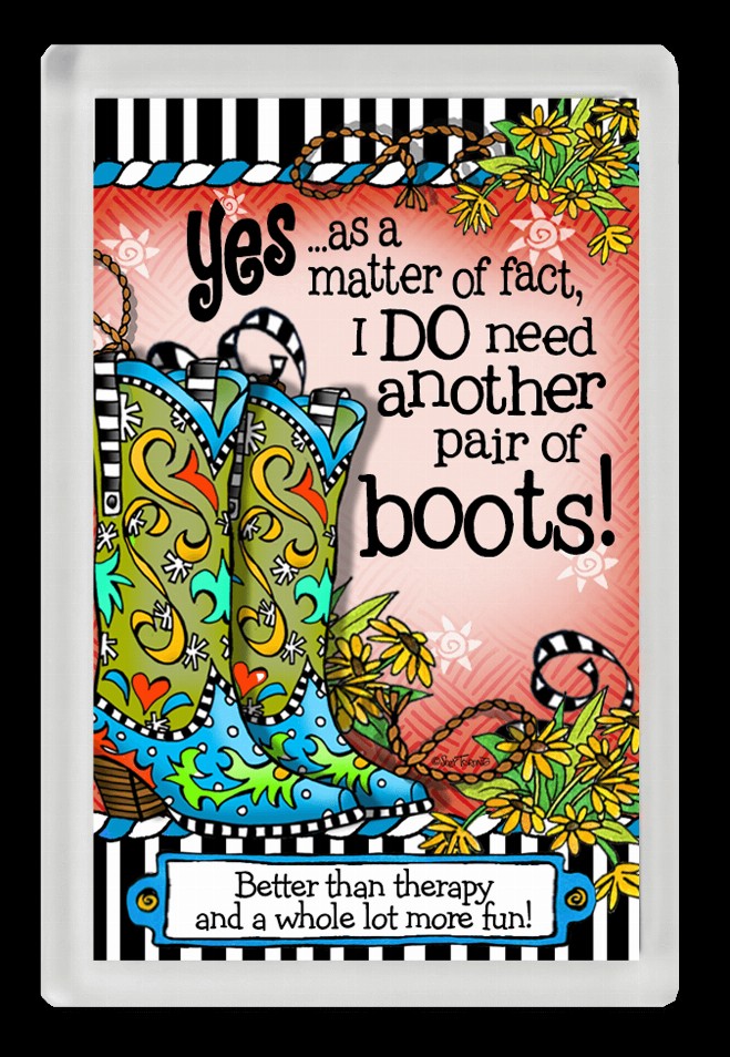 TingleBoot Collection Magnet - Another Pair of Boots