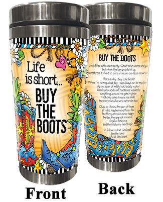 TingleBoot Collection Stainless Steel Tumbler - Buy the Boots
