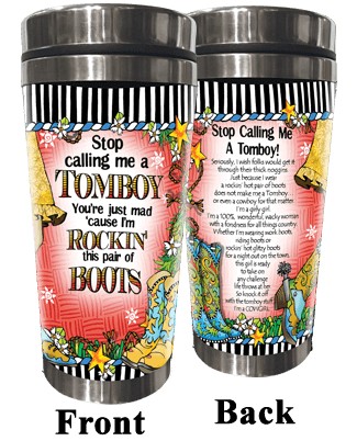 TingleBoot Collection Stainless Steel Tumbler