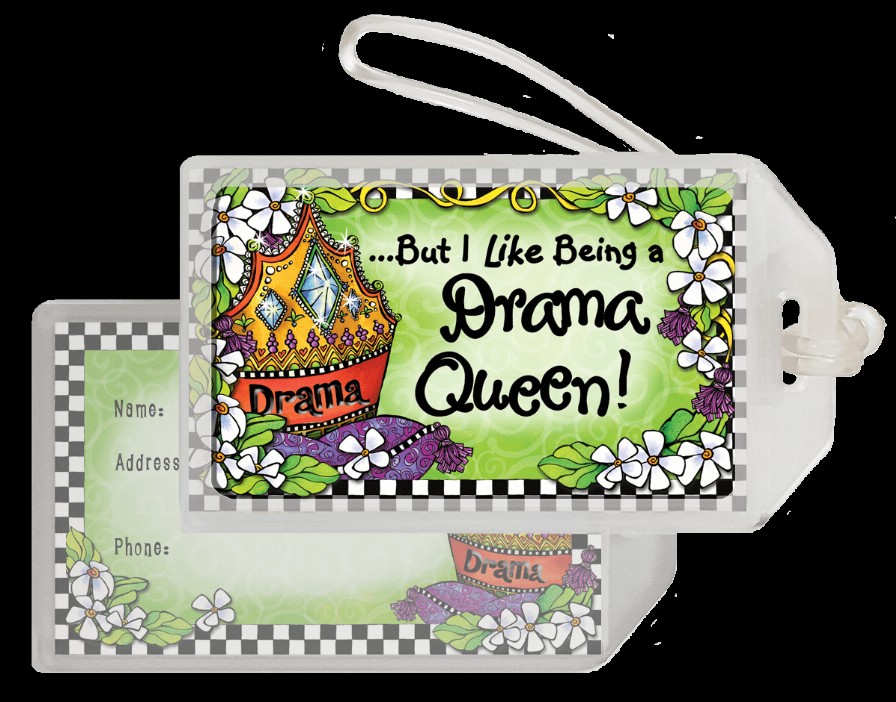 Wacky Bag Tag - Drama Queen