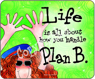 Wacky Mouse Pad - Plan B