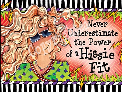 Wacky Note Cards -  Hissie Fit