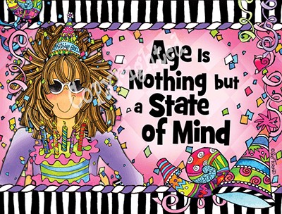 Wacky Note Cards -  Age is Nothing
