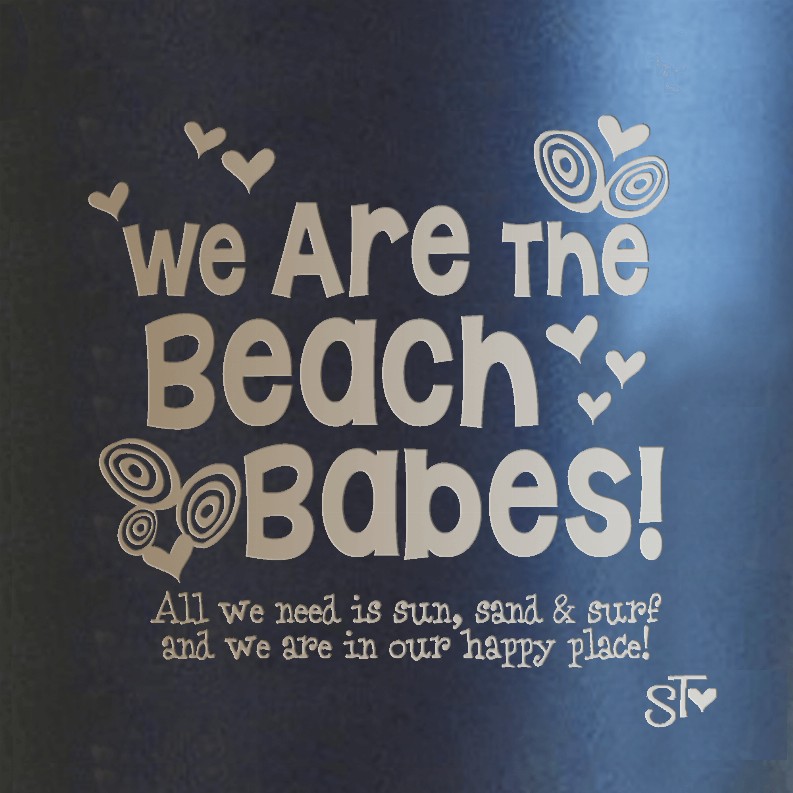 Wacky Premium Tumbler - Beach Babes