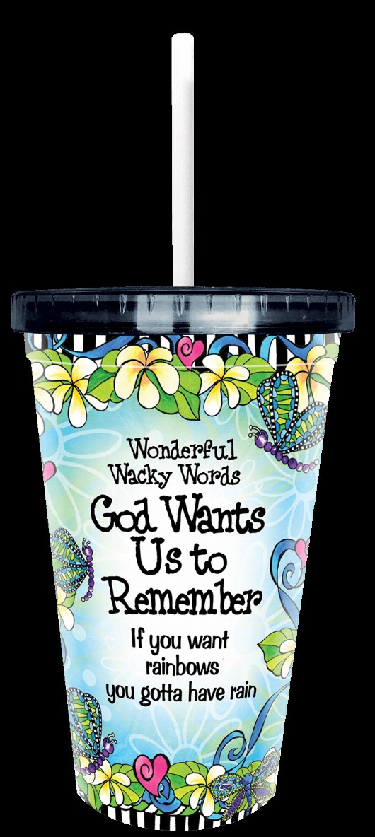 Wonderful Wacky Words COOL Cup - God Wants Us to Remember