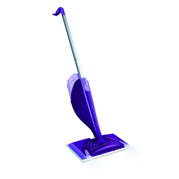 Swiffer WetJet Mopping Kit - Reinforced, Swivel Head - 2 / Carton - Purple