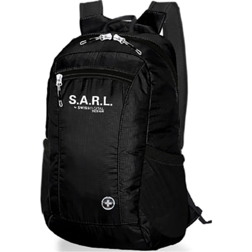 Seagull Foldable Backpack Black