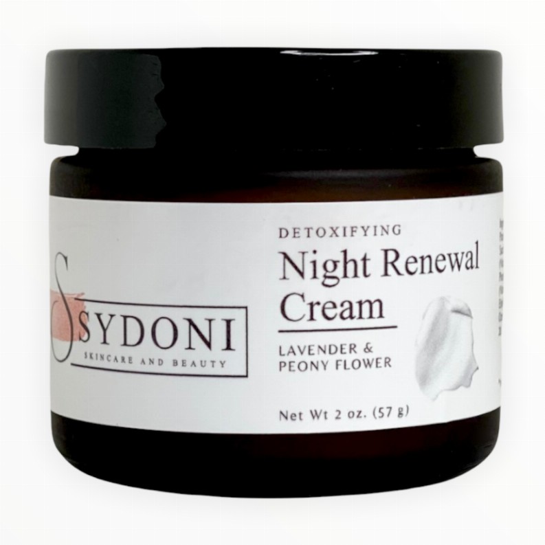 Detoxifying Night Renewal Cream Net. Wt. 2Oz. (57G) With Lavender And Peony