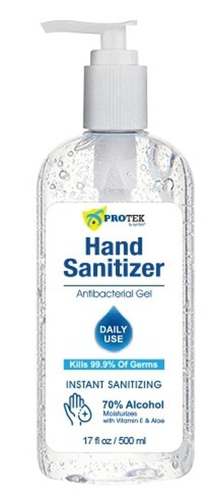 Hand Sanitizer Gel 70% Alcohol - (Pack of 10)