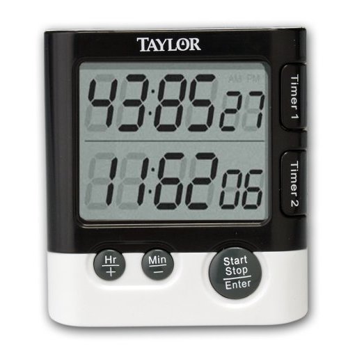 Taylor Precision Products 5828 Dual-Event Digital Timer/Clock