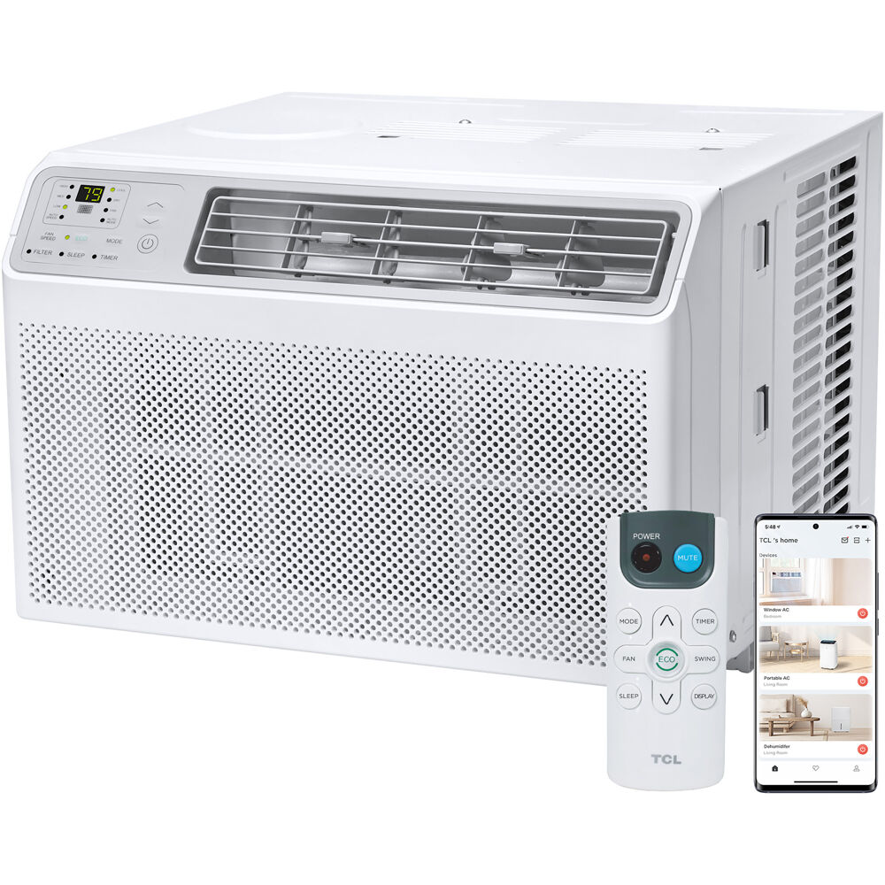 10,000 BTU Window AC, Digital, 115V, R32