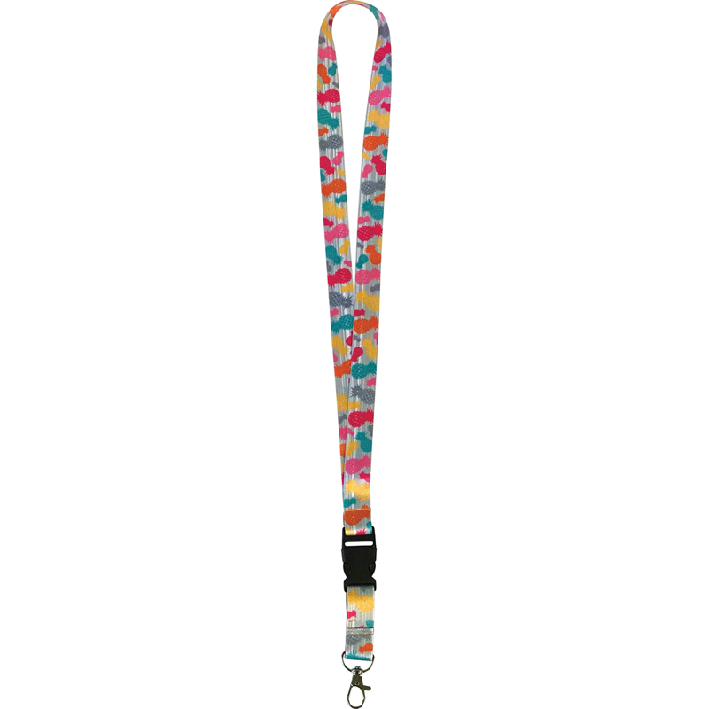 Tropical Punch Pineapples Lanyard