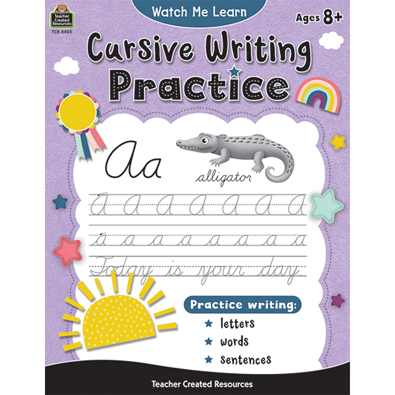 Watch Me Learn: Cursive Writing Practice