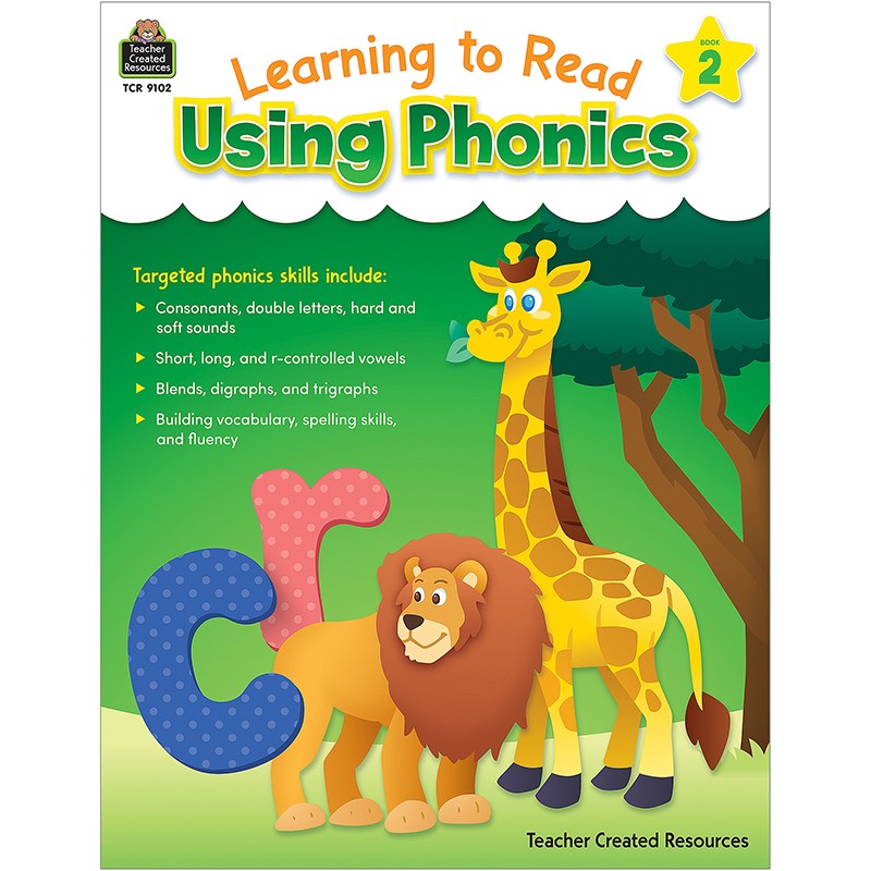 Learning to Read Using PHONICS, Book 2 (Level B)