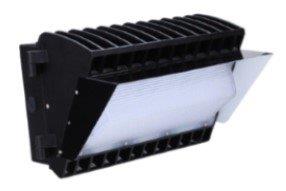 45W LED Wall Pack Light, Semi-Cutoff Only, No Hood Available