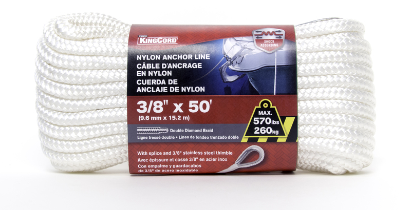 459011 3/8 In. X50 Ft. Anchor Line