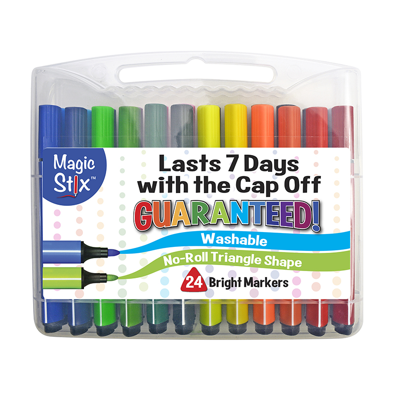 Triangular Markers, 24 Pack