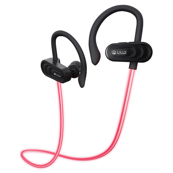 Tokk TMX09B Glow In-Ear Bluetooth Earbuds with Microphone (Black)