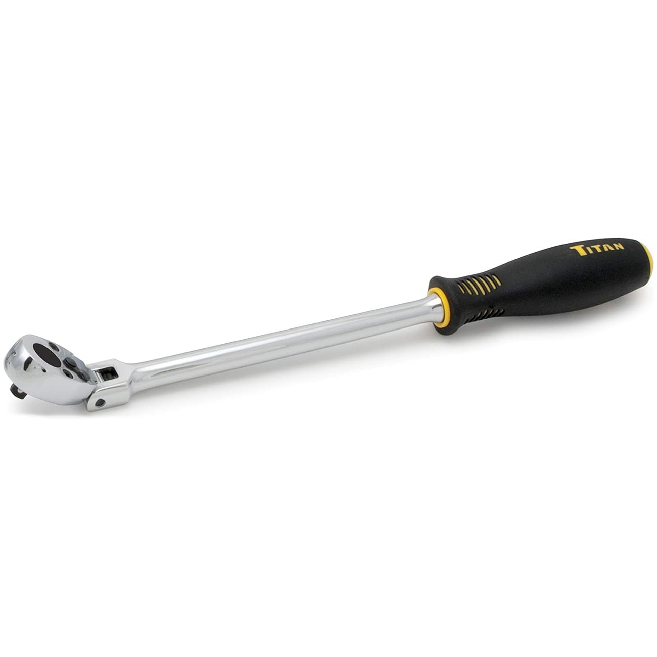 Titan 1/4" Drive x 12" Extra-Long Flex Head Ratchet