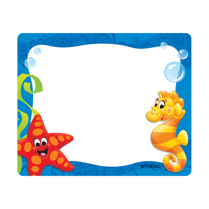 Sea Buddies Terrific Labels, 36 ct