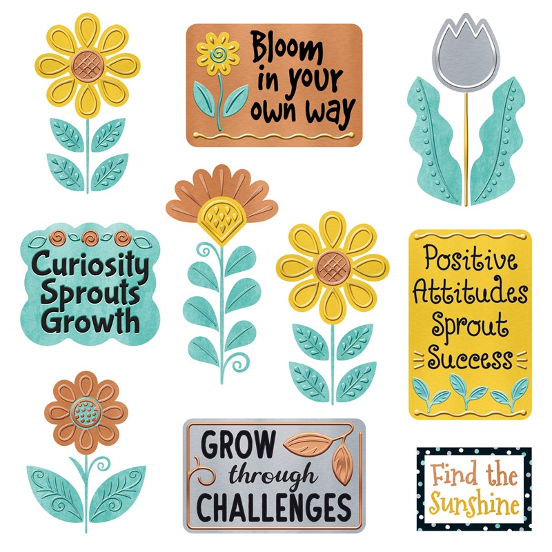 I ♥ Metal Grow for It Mini Bulletin Board Set