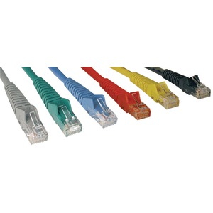 Tripp Lite N201-007-WH CAT-6 Gigabit Snagless Molded Patch Cable (7ft)