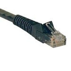 CAT6 Snagless Molded Patch Cable, 14 ft, Black