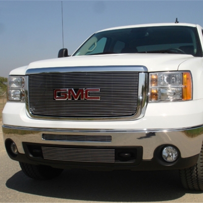 07-10 SIERRA 2500/3500 BOLT-OVER BILLET GRILLE(LOGO SHOWS)