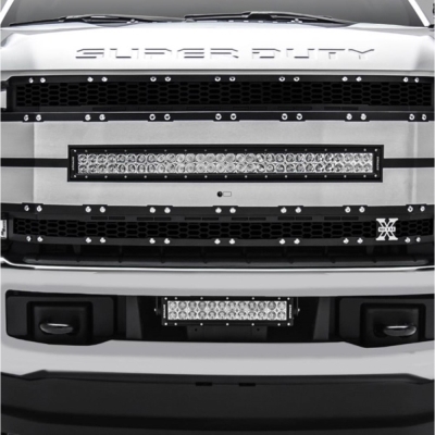 17-17 F250/F350/F450 TORCH GRILLE BLACK