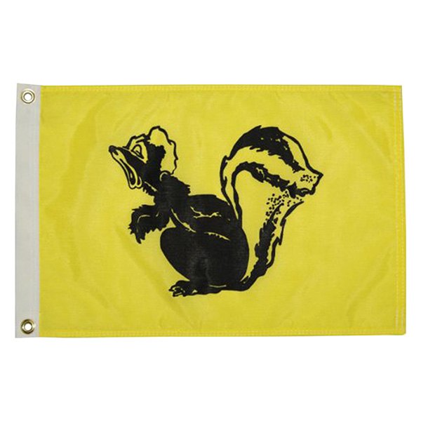 Skunk Flag 12X18