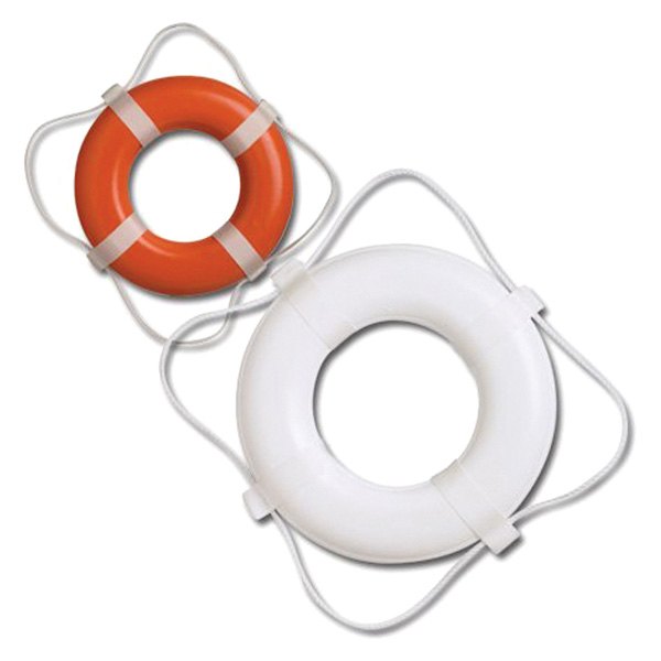 20In White Foam Ring Buoy - Single Pack