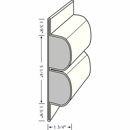 Medium Double Dock Bumper 4Ft Length