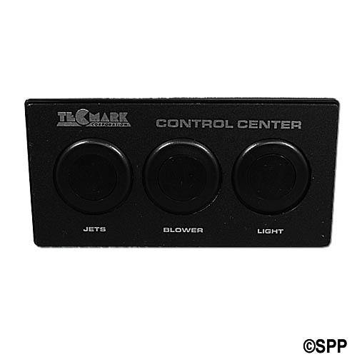 Plate, Air button, Tecmark, 2 Button