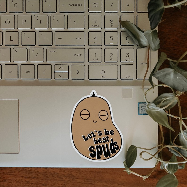 Best Spuds Sticker