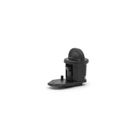 Plastic Thumb Lock, Bk