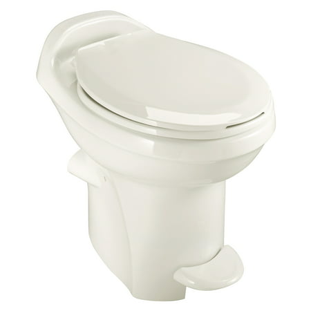 AQUA MAGIC STYLE PLUS PLASTIC HIGH PROFILE BUILTIN TOILET  BONE