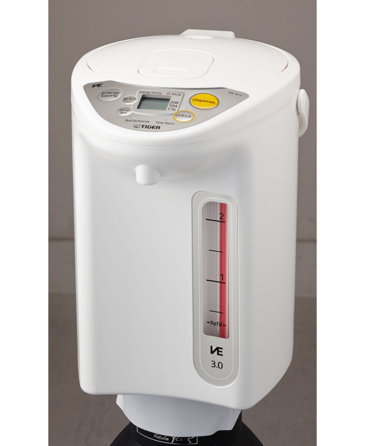 Tiger PIFA30UWU White Micom Electric Water Boiler & Warmer