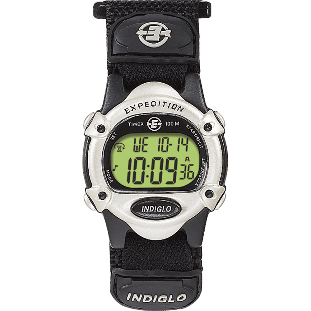 Timex Expedition Women's Chrono Alarm Timer - Silver/Black