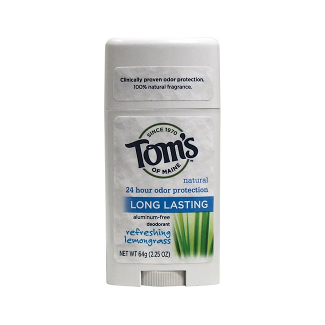 Tom's Of Maine Lemongrass Deodorant Stick (6x2.25 Oz)