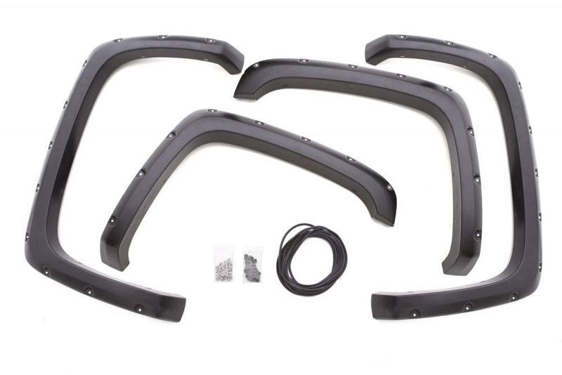 Rivet Style Fender Flare Set - 4-Piece Set - RX607T