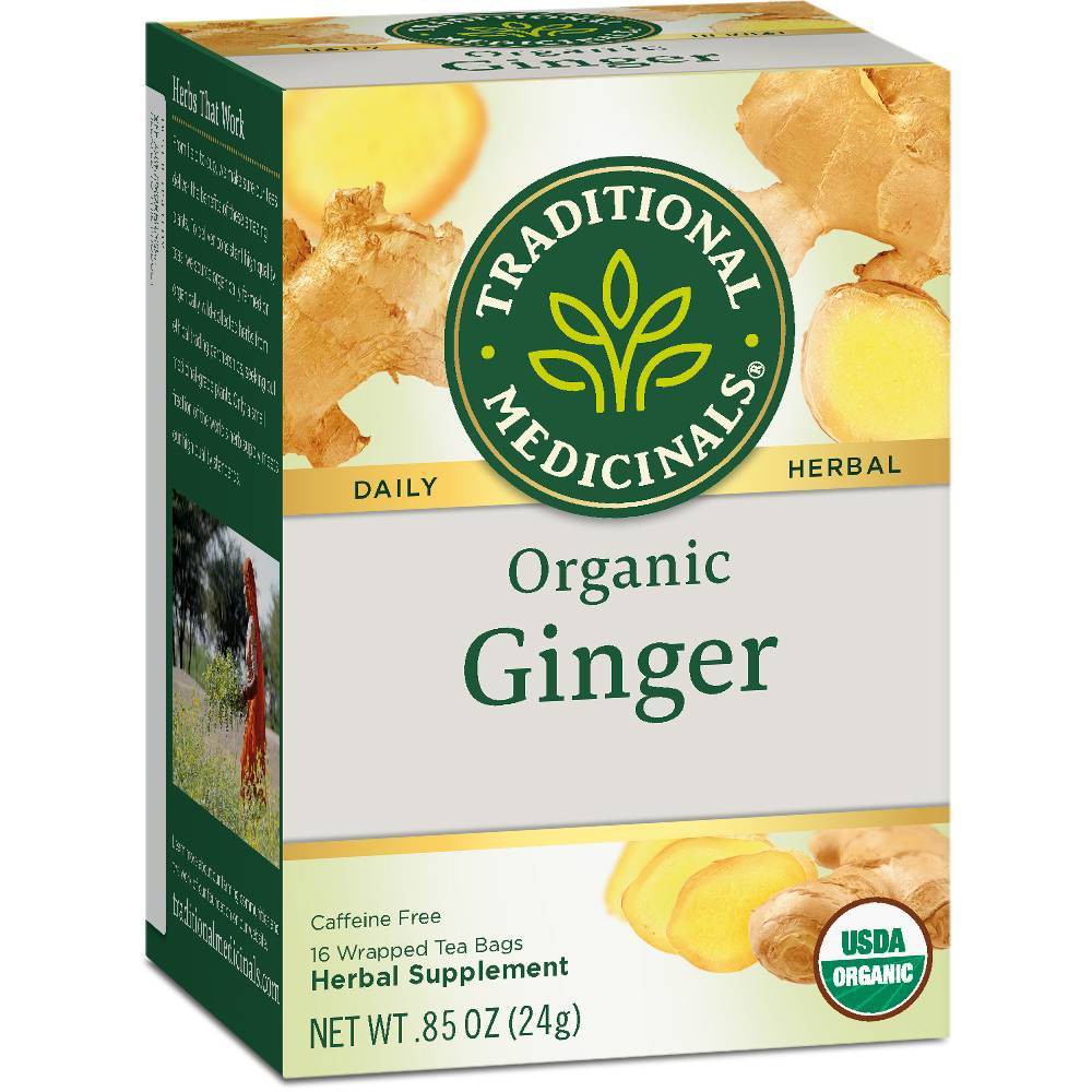 Traditional Medicinals Ginger Tea (1x16 Bag)