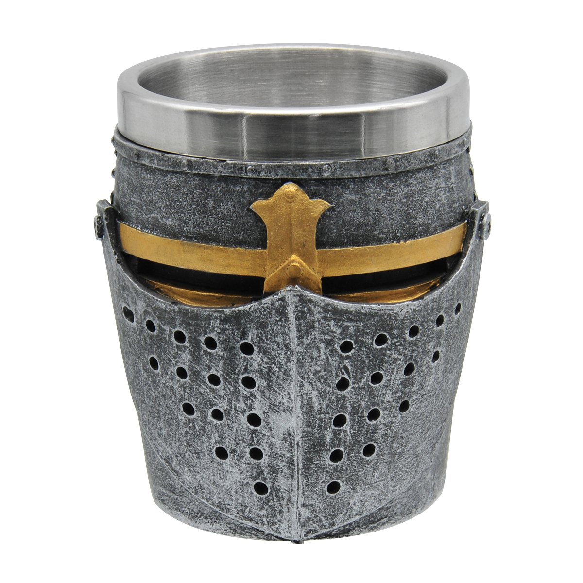 Armored Skull Shot Glass