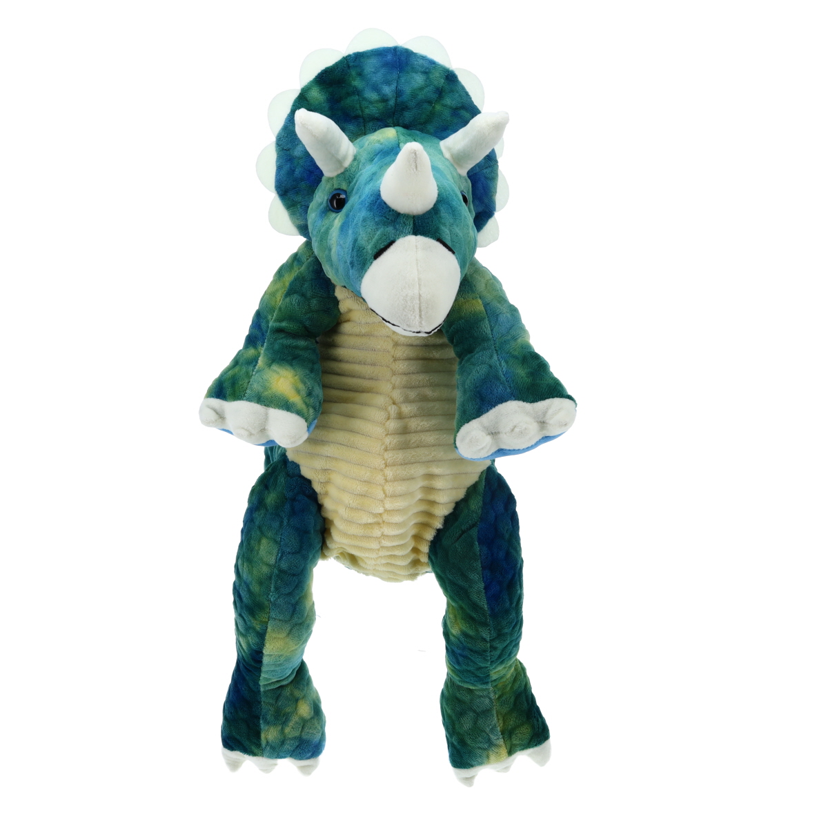 Treasure Cove Plush Dinosaur Backpack 7179B Kids Stuffed Stegosaurus 20-Inch Day Pack with Hidden Pocket for Small Item Treasure