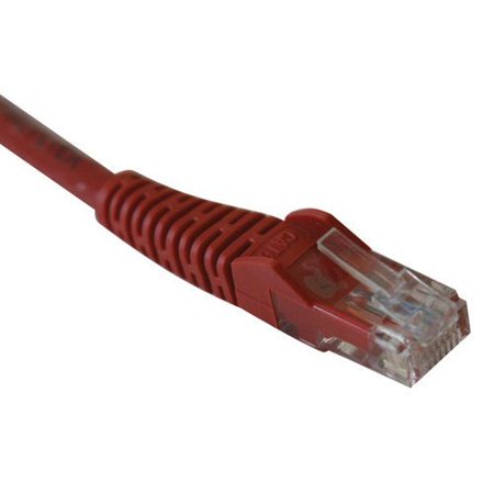 1' Cat6 Patch Snagless Red